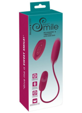 RC Shaking & Vibrating Love Egg Duo